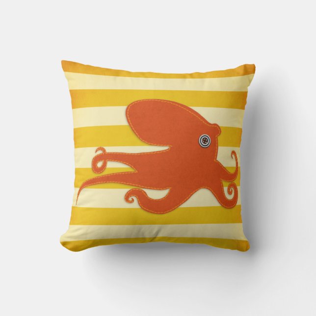 Octopi Pillow Kussen (Voorkant)