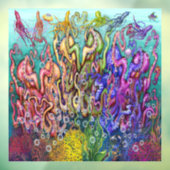 Octopi Raamsticker (Vel 3)