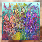 Octopi Raamsticker (Vel 2)