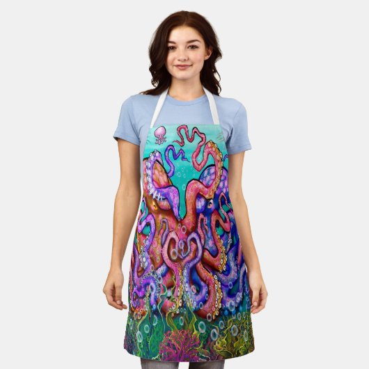 Octopi Schort (Gedragen)