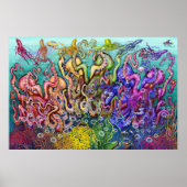 Octopi Sextet Poster (Voorkant)