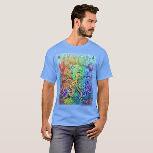 Octopi T-Shirt (Voorkant volledig)