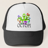 Octopi Trucker Pet (Voorkant)