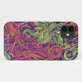 Octopi van Adam Dennis Case-Mate iPhone Case (Achterkant (horizontaal))