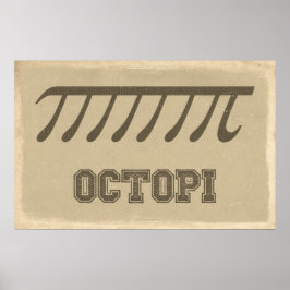 Octopi - Wiskunde Poster