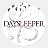 Octopii (ronde sticker) ronde sticker (Voorkant)