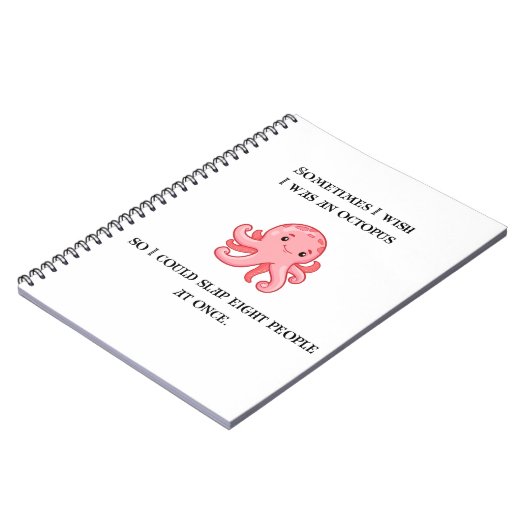 octoplap notitieboek (Linkerzijde)