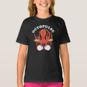 Octopulose | Octopus Drummer T-shirt (Voorkant)