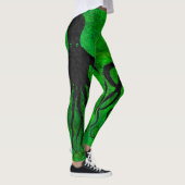 Octopus 10 over groene Leggings (Rechts)