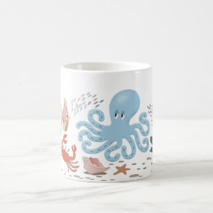 Octopus 11 oz. mok