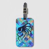 octopus 2 Bagagelabel met Visitekaartje sleuf (Voorkant (verticaal))