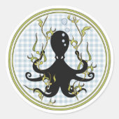 Octopus 3" Stickers (Voorkant)