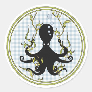 Octopus 3" Stickers