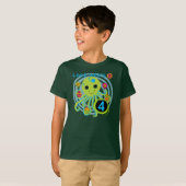 Octopus 4th Birthday T shirten en geschenken T-shirt (Voorkant volledig)