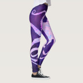 Octopus 6 in lichtroze - Leggings (Rechts)