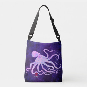 Octopus 6 in lichtroze - Middelgroot Tas