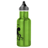 octopus 6 op appelgroen - 18 oz. Waterfles (Rechts)