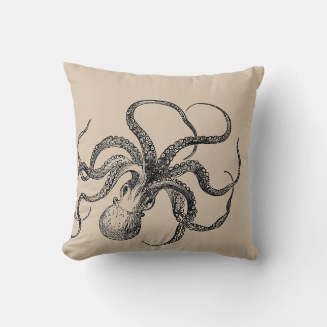 Octopus | Accent Pillow Kussen (Voorkant)