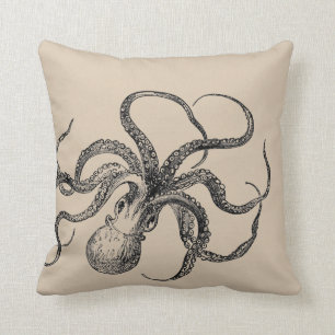 Octopus   Accent Pillow Kussen
