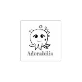 Octopus Adorabilis Rubberstempel (Afrduk)