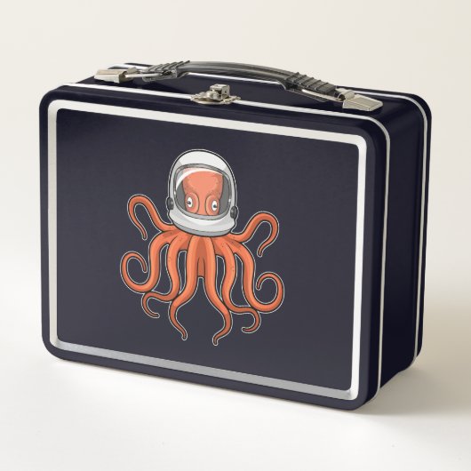 Octopus als astronaut (Voorkant)