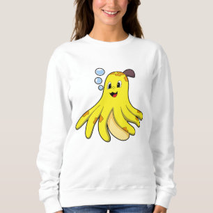 Octopus als banaan trui