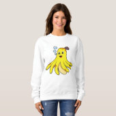 Octopus als banaan trui (Voorkant volledig)