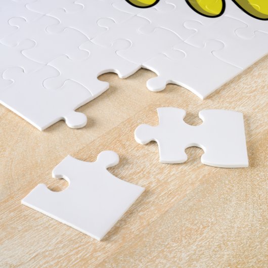 Octopus als Banana Legpuzzel (Zijkant)