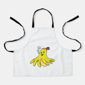Octopus als Banana Schort (Voorkant)