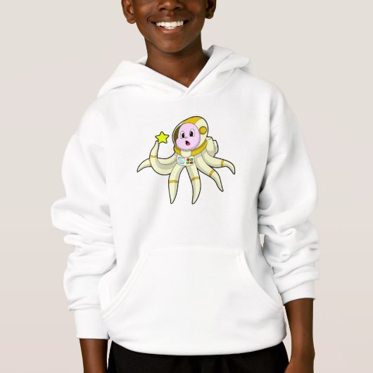 Octopus als duiker met ster (Voorkant)