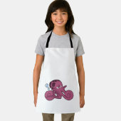 Octopus als motorfiets schort (Insitu)