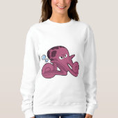 Octopus als Motorfiets Trui (Voorkant)