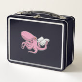 Octopus als Nerd met Boek (Voorkant)