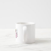 Octopus als Piraat met Saber & Eye patch Espresso Kop (Achterkant)