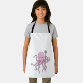 Octopus als Tovenaar met Versiering Schort (Insitu)