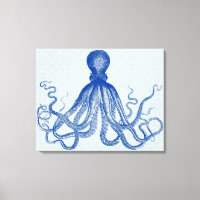 Octopus Anchors Lord Bodner Blue  drieluik