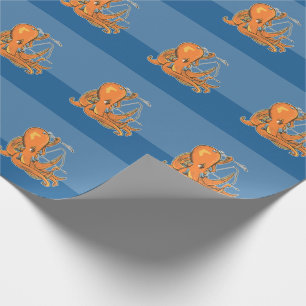 Octopus Archery Cadeaupapier