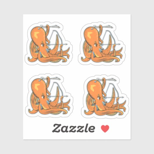 Octopus Archery Sticker (Vel)