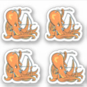 Octopus Archery Sticker (Voorkant)