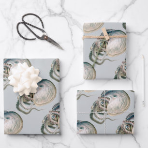 Octopus Argonaut, Dierenuitgave Oud Marienleven Inpakpapier Vel