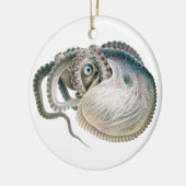  octopus argonaut, zeedieren keramisch ornament (Links)