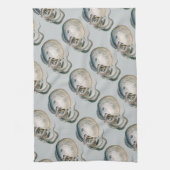  octopus argonaut, zeedieren theedoek (Verticaal)