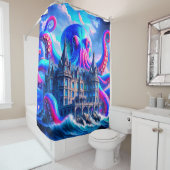 Octopus Art Douchegordijn (In situ)