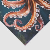 Octopus Art Onderwater Tissuepapier (Detail)