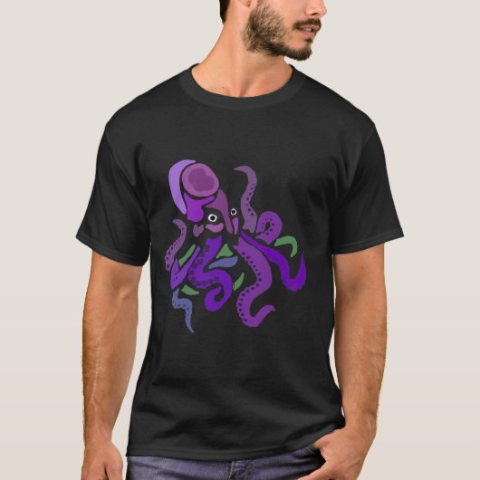 Octopus Art Shirt (Voorkant)