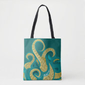 Octopus Art Tote Bag (Voorkant)
