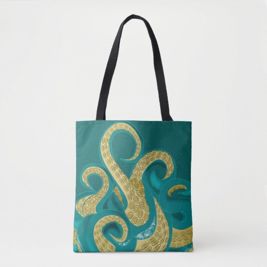 Octopus Art Tote Bag (Voorkant)