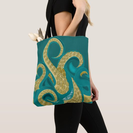Octopus Art Tote Bag (Dichtbij)