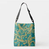 Octopus Art - Uniek Crossbody Tas (Achterkant)