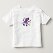 Octopus as Magician with Hat Kinder Shirts (Voorkant)